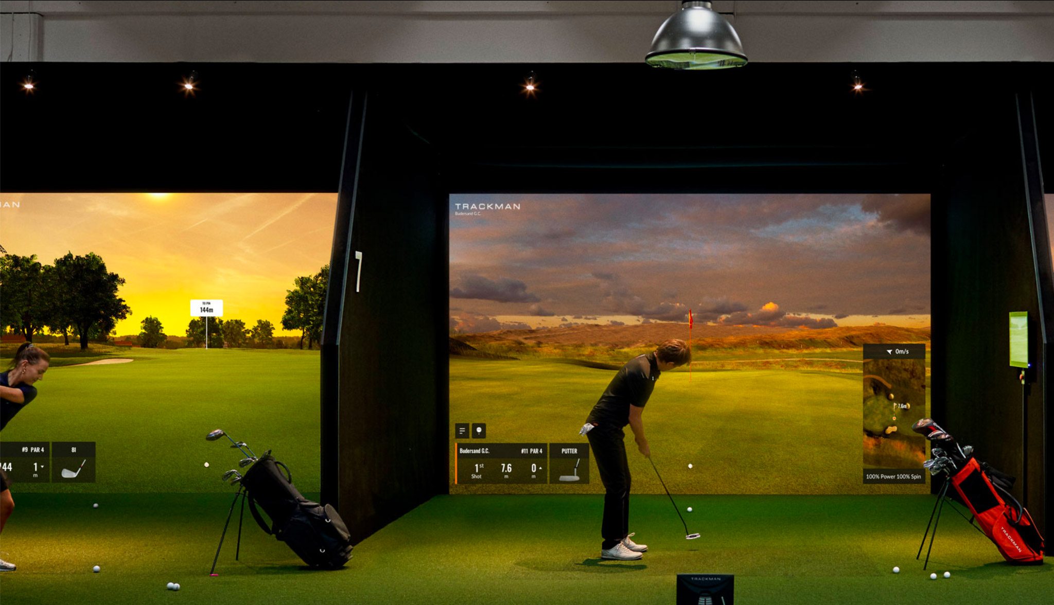 Trackman Indoor Golf Simulator Unsere Leistungen Golf Life